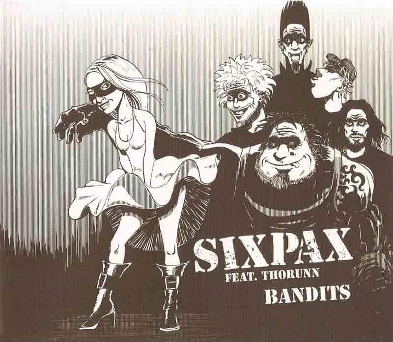 Sixpax - Bandits (Front Cover) | Click to enlarge