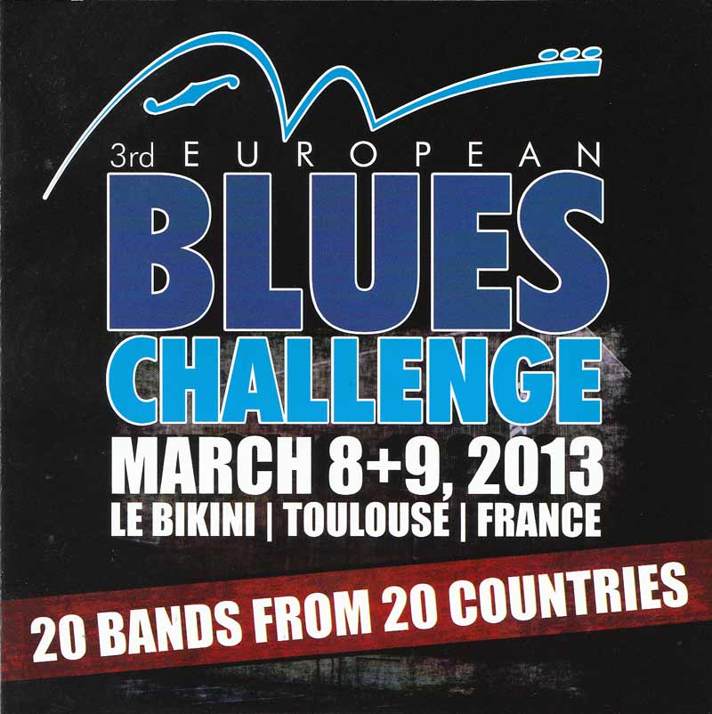 European Blues Challenge 2013 - European Blues Challenge 2013 (Front Cover) | Click to enlarge