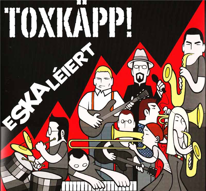 Toxk�pp - Eskalei'ert (Front Cover) | Click to enlarge