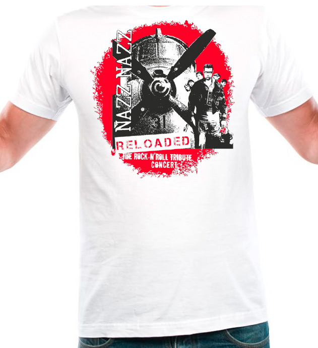 Nazz Nazz - T-Shirt Nazz Nazz Reloaded - white