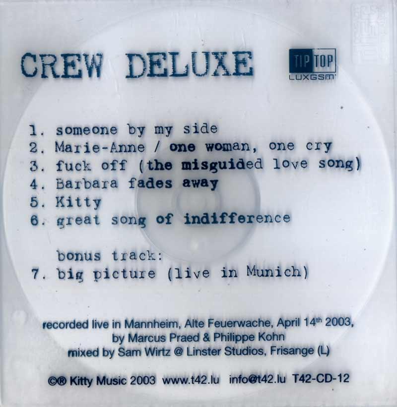 T42 - Crew Deluxe (Front Cover)