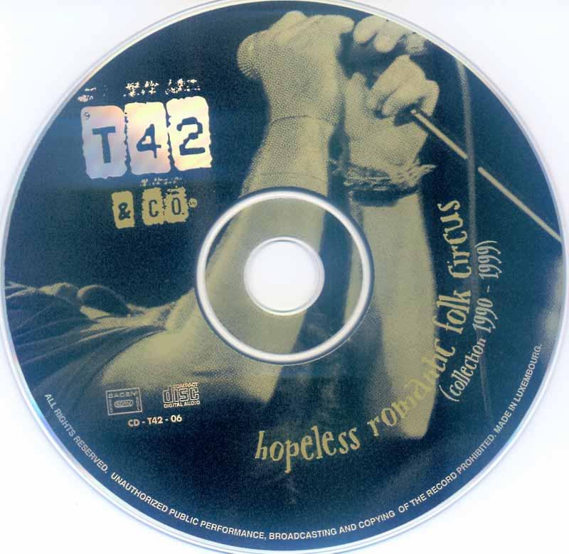 T42 - Hopeless Romantic Folk Circus (Front Cover)
