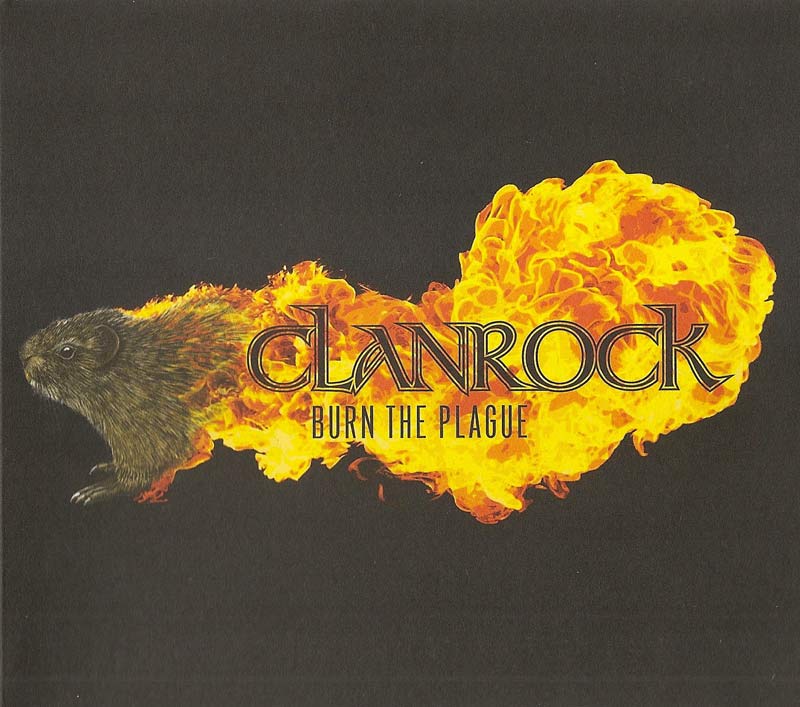 Clanrock - Burn the Plague (Front Cover) | Click to enlarge