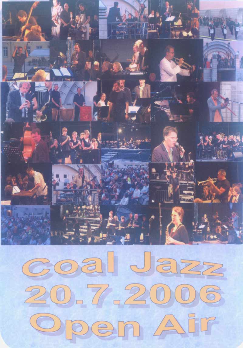 Coal Jazz - DVD Open Air 20.07.06 (Front Cover) | Click to enlarge