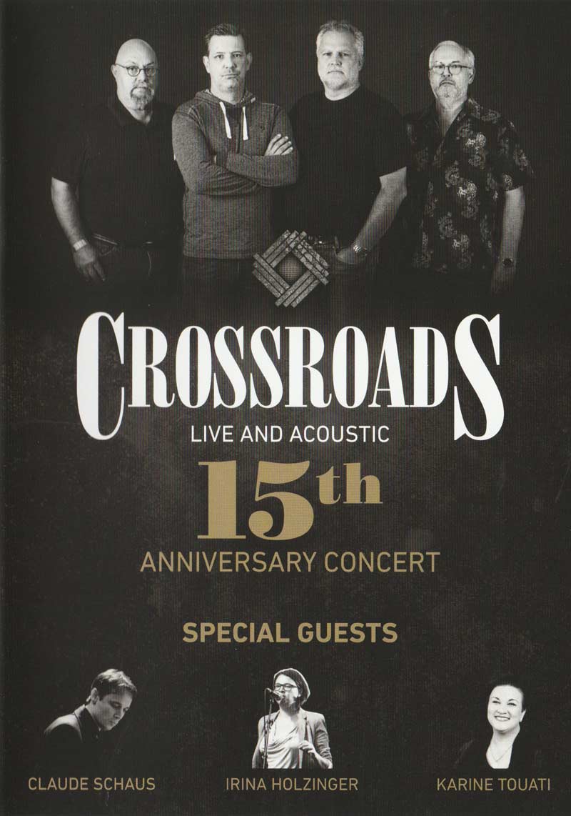 Crossroads - 15th Anniversary Live @ Purple Lounge (Front Cover) | Click to enlarge