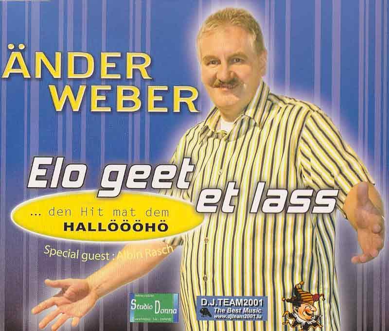 Weber Aender - Elo geet et lass (Front Cover)