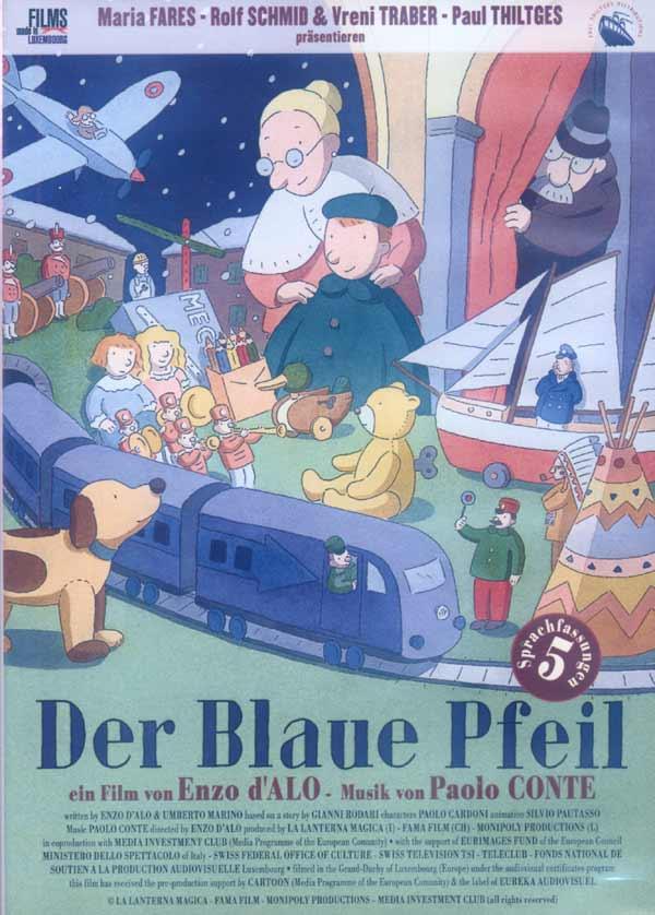 PTD Paul Thiltges Distribution - Freccia Azzura (Der Blaue Pfeil) (Front Cover)