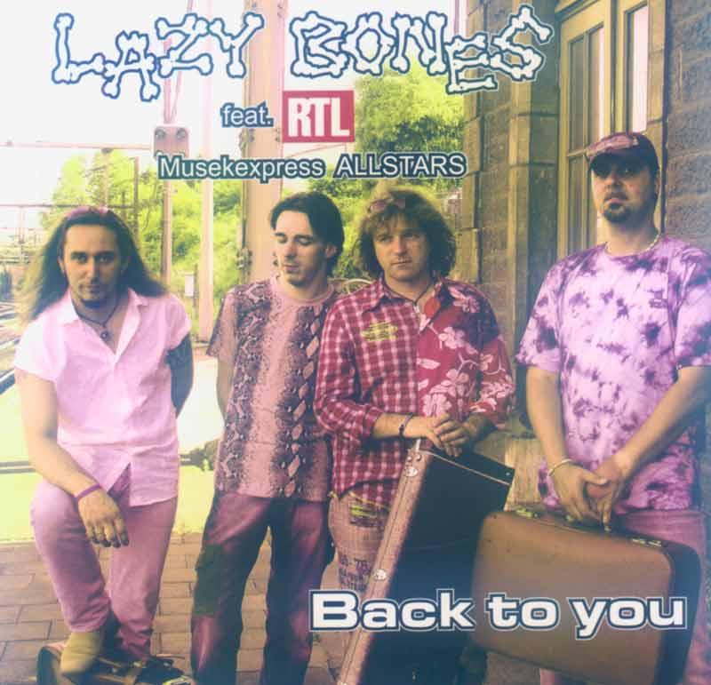 Lazy Bones - Back to You (Front Cover)