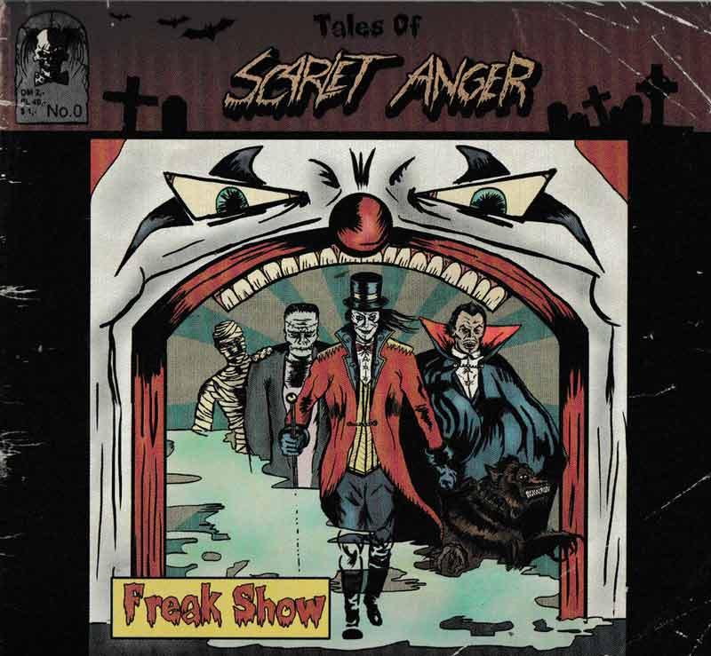 Scarlet Anger - Freak Show (Front Cover)