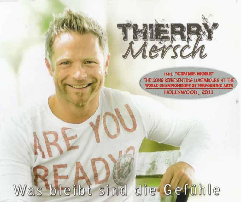 Mersch Thierry - Was bleibt sind die Gefuehle (Front Cover)